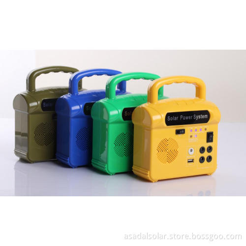 10W home use solar power system